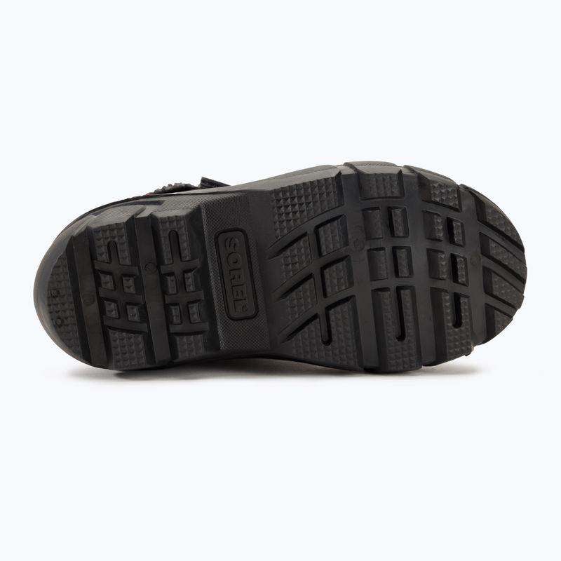 Śniegowce dziecięce Sorel Flurry Dtv black/bright red 5