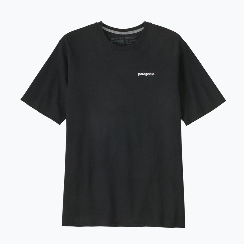 Koszulka męska Patagonia P-6 Logo Responsibili-Tee black 5