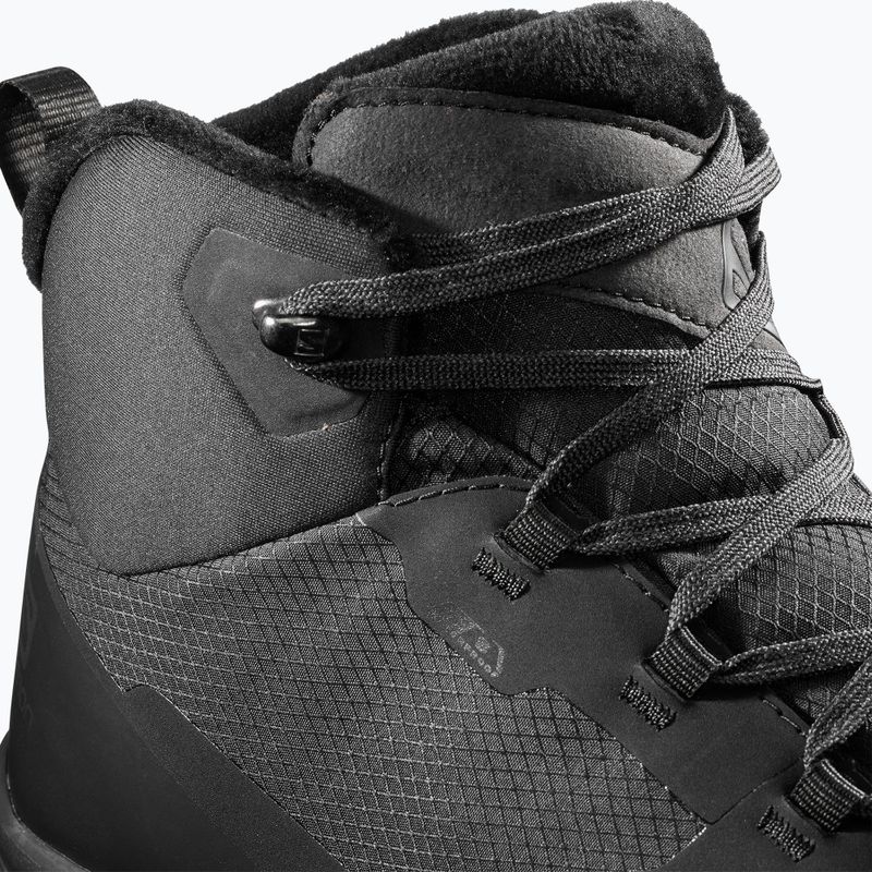 Buty zimowe męskie Salomon Outsnap CSWP black/ebony/gum1a 12