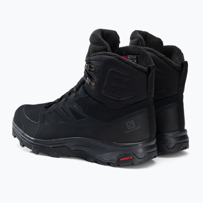 Buty zimowe męskie Salomon Outblast TS CSWP black 3