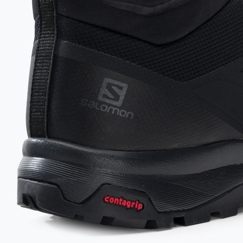 Buty zimowe męskie Salomon Outblast TS CSWP black 8
