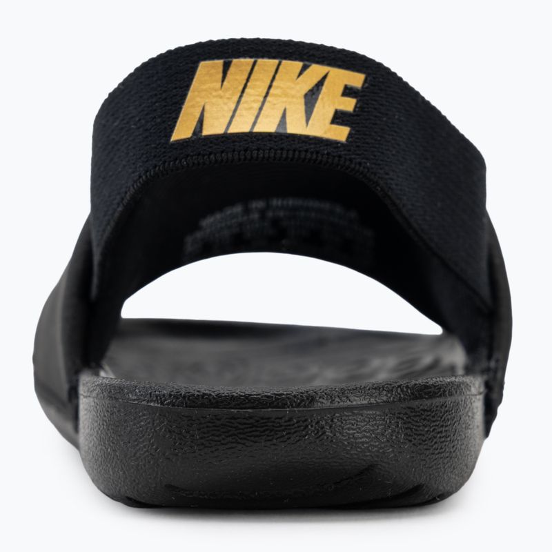 Klapki dziecięce Nike Kawa black/metallic gold 6