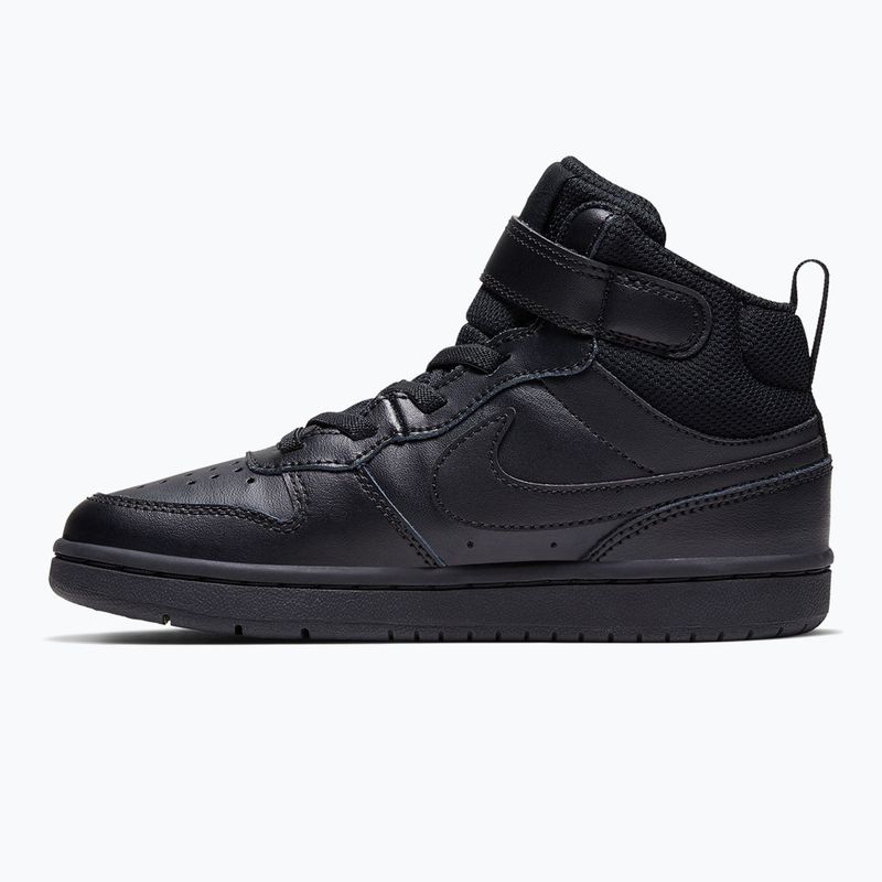 Buty dziecięce Nike Court Borough Mid 2 black/black/black 9