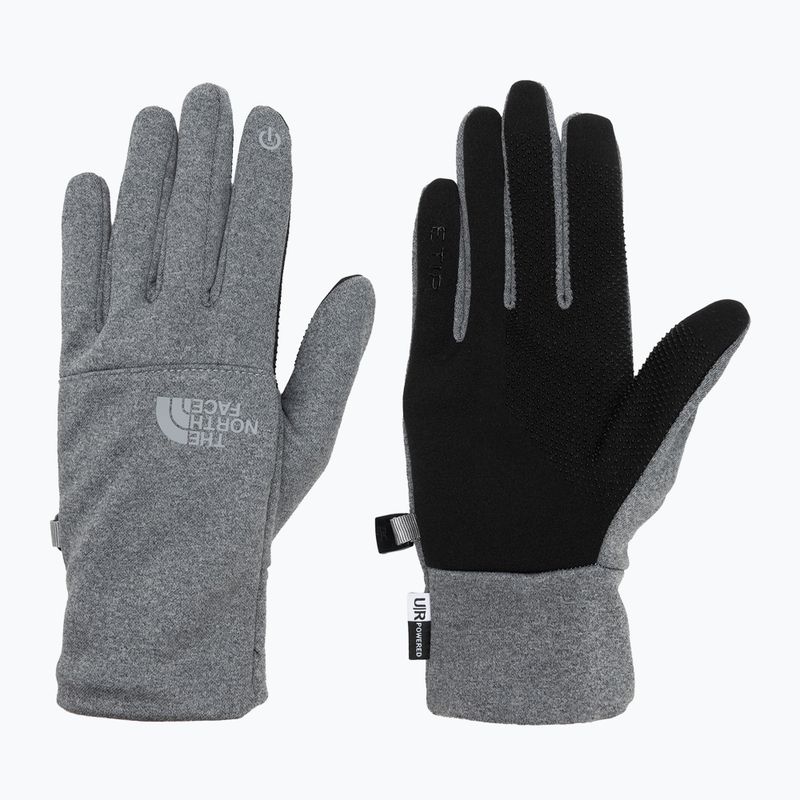 Rękawiczki trekkingowe męskie The North Face Etip Recycled medium grey heather