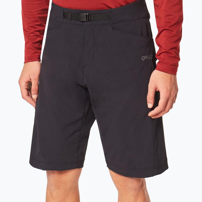 Spodenki rowerowe męskie Oakley Drop In MTB blackout 3