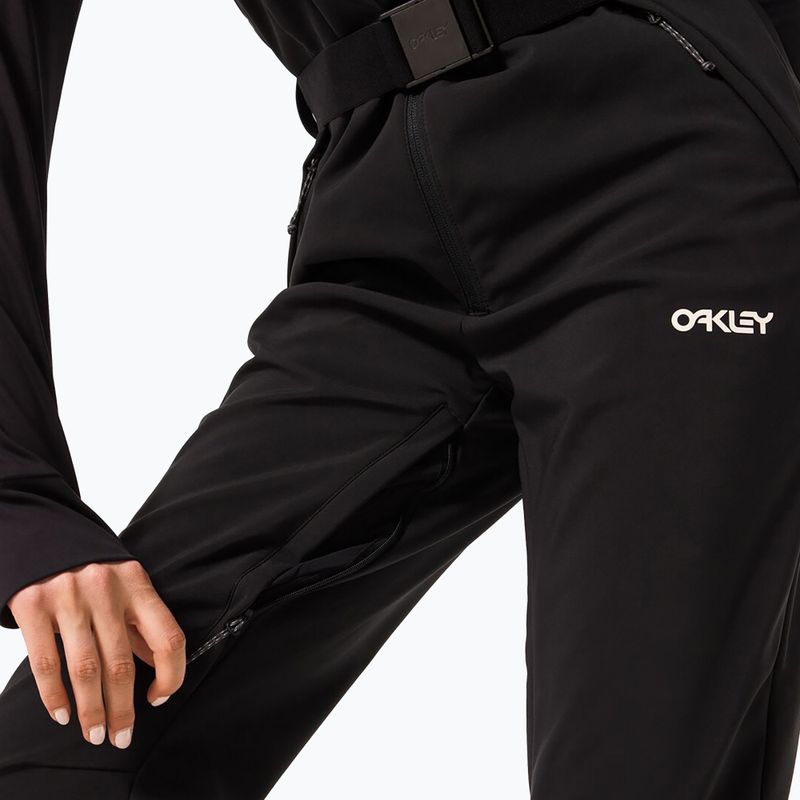 Spodnie snowboardowe damskie Oakley TNP Harper Softshell Bib blackout 9