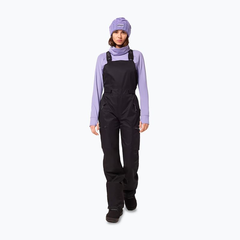 Spodnie snowboardowe damskie Oakley Wmns Tnp Shell Bib blackout