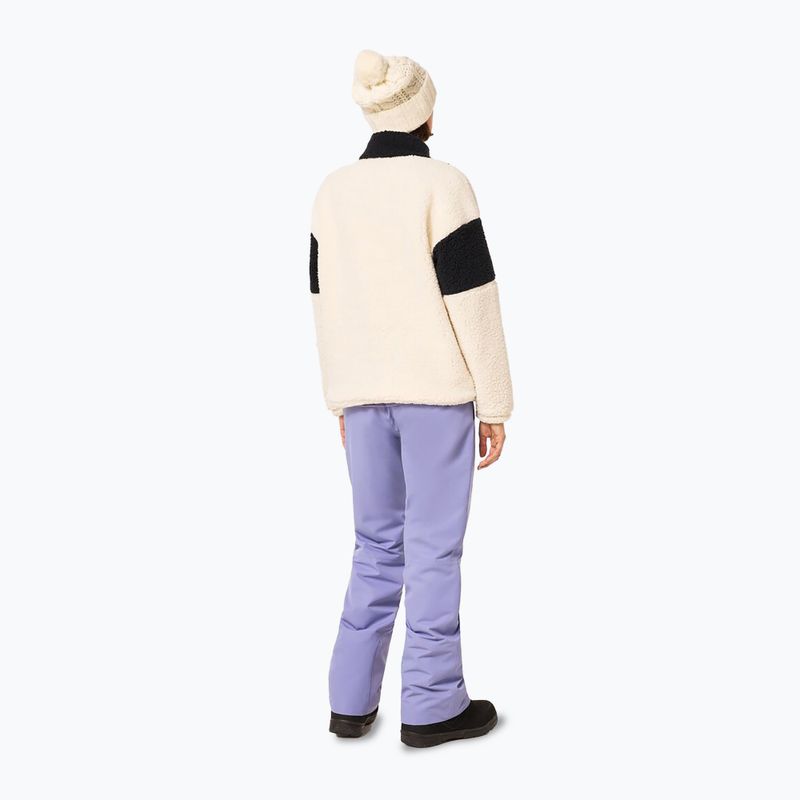 Bluza snowboardowa damska Tnp Ember Half Zip Rc Fleece arctic white 3