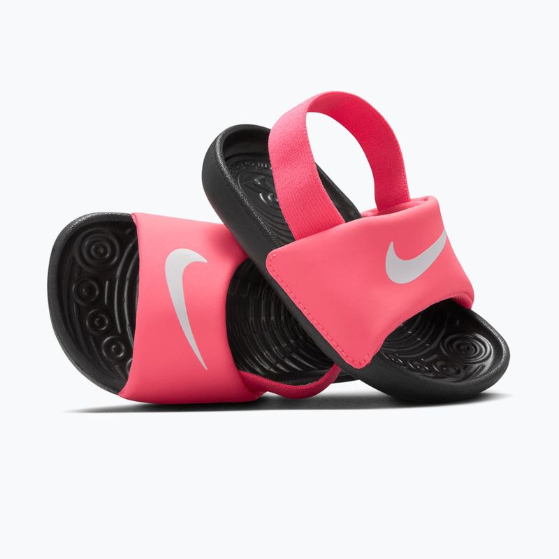 Klapki dziecięce Nike Kawa digital pink/black/white 8