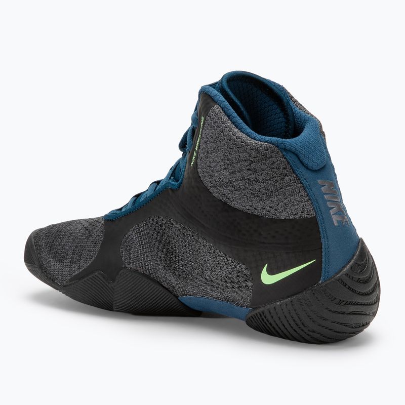 Buty zapaśnicze Nike Tawa anthracite/valerian blue 3