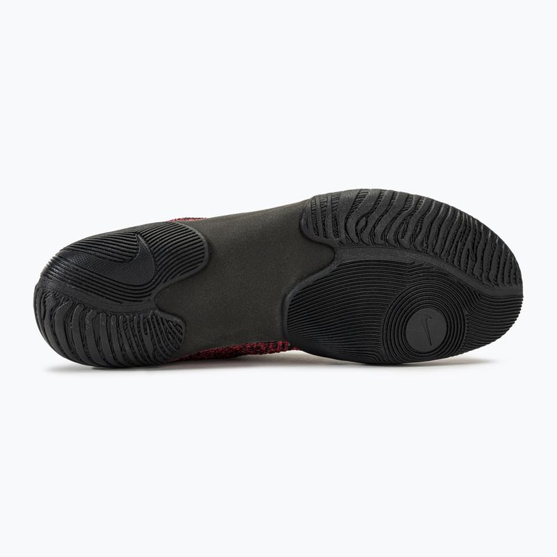 Buty zapaśnicze Nike Tawa black/red orbit crimson 4