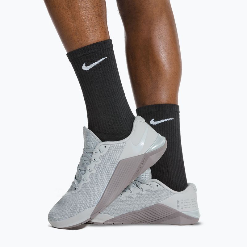 Skarpety męskie Nike Everyday Plus Cushioned Crew 6 par black/white 6