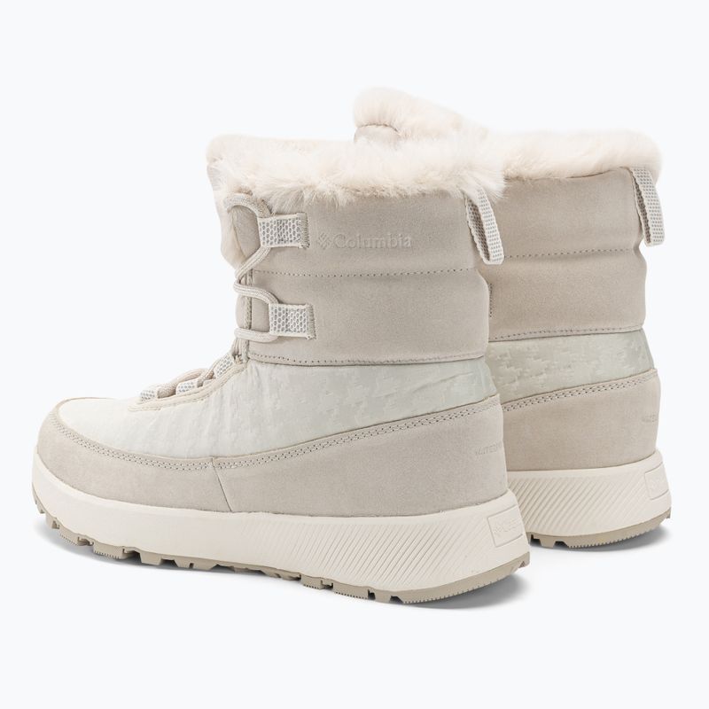 Śniegowce damskie Columbia Slopeside Peak Luxe dark stone/sea salt 3