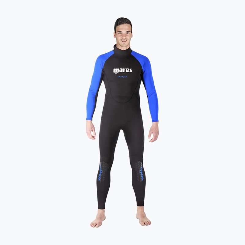 Pianka do nurkowania męska Mares Manta 2 mm black/blue
