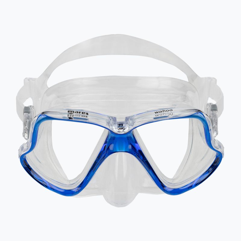 Maska do snorkelingu Mares Wahoo blue/clear 2