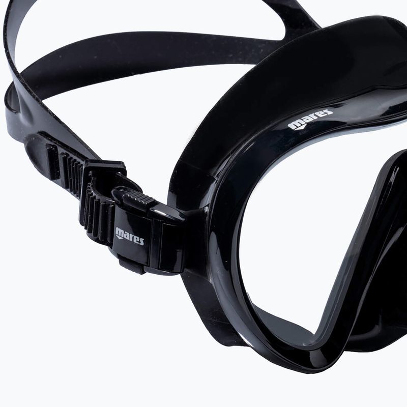 Maska do snorkelingu Mares Vento black/black 7