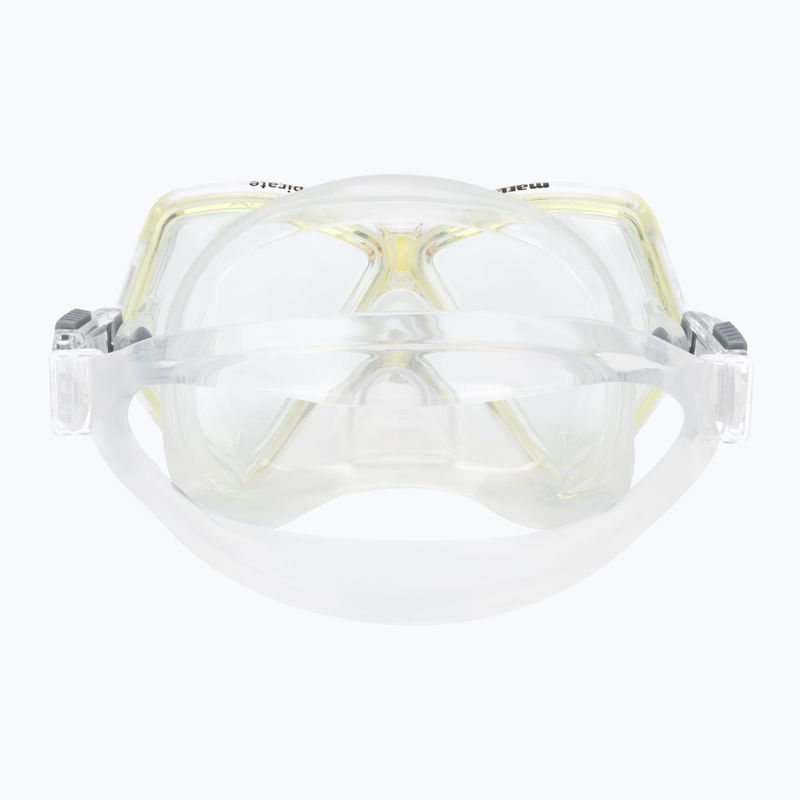 Maska do nurkowania dziecięca Mares Pirate clear/yellow 5