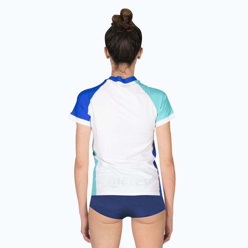 Koszulka do pływania damska Mares Rashguard Shield white 2