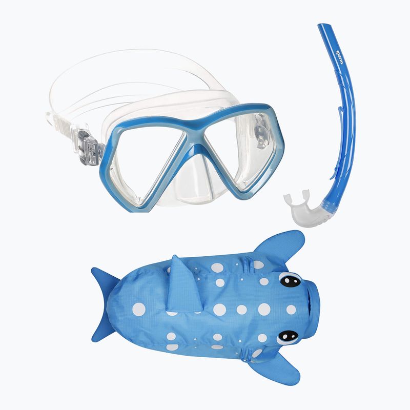 Zestaw do snorkelingu dziecięcy Mares Combo Zoo blue