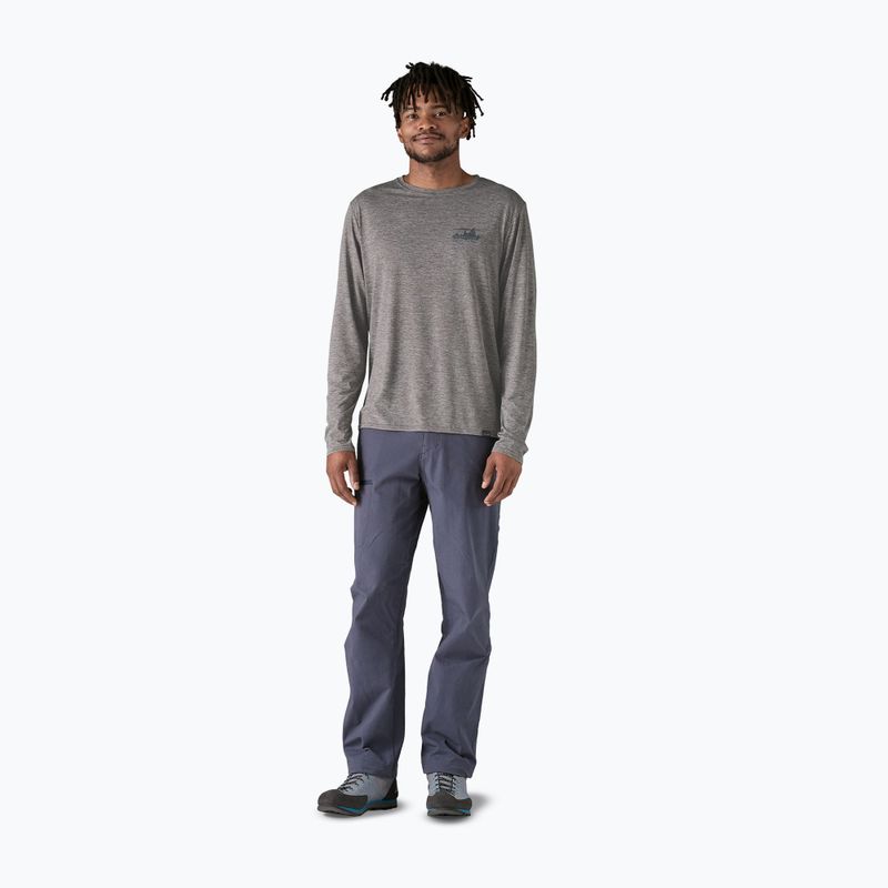 Longsleeve męski Patagonia Cap Cool Daily Graphic Shirt 73 skyline/feather grey 2