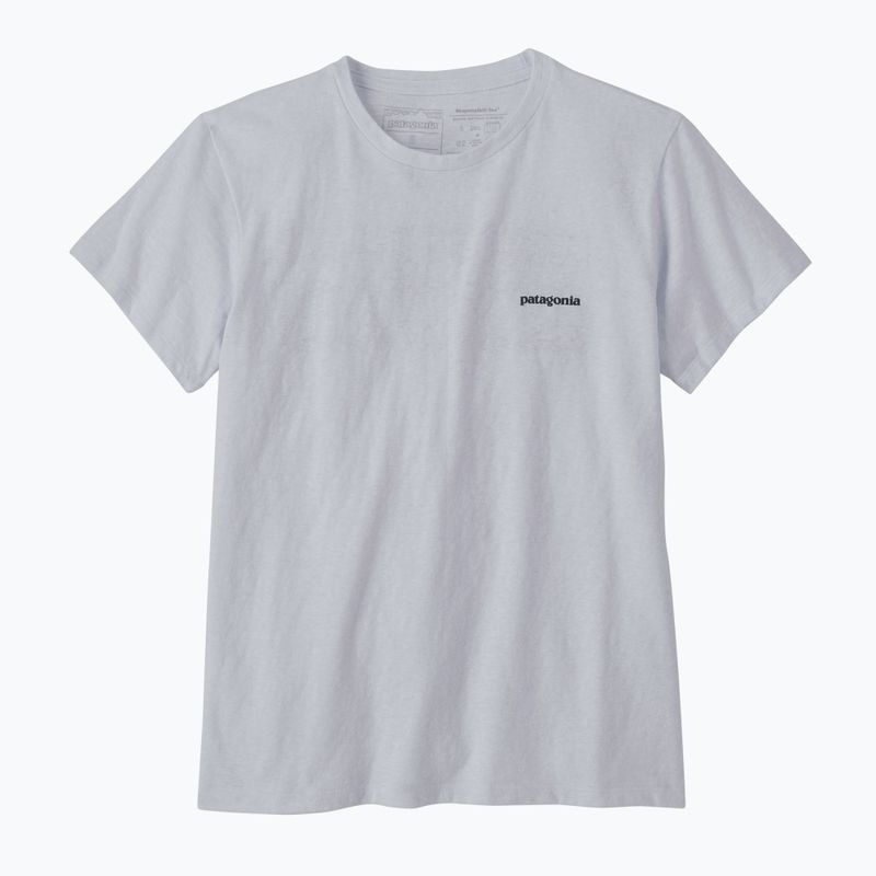 Koszulka damska Patagonia P-6 Logo Responsibili-Tee white 4