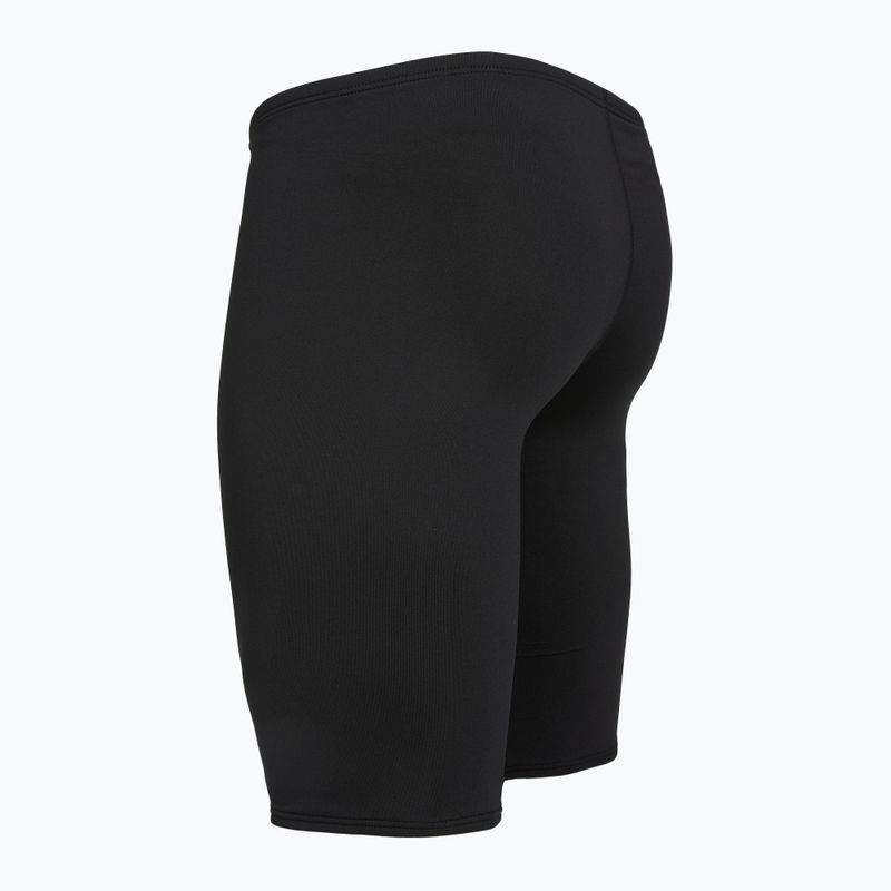 Jammery pływackie męskie TYR Soild Large Logo Jammer black 6