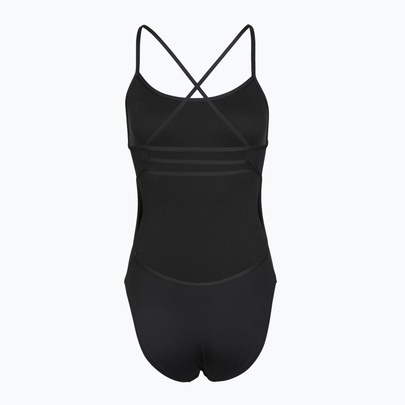 Strój pływacki jednoczęściowy damski TYR Solid Trinityfit Durafast Elite black 2