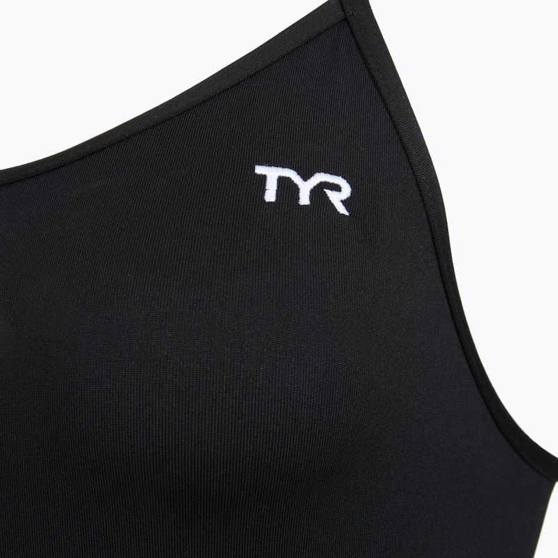 Strój pływacki jednoczęściowy damski TYR Solid Trinityfit Durafast Elite black 3