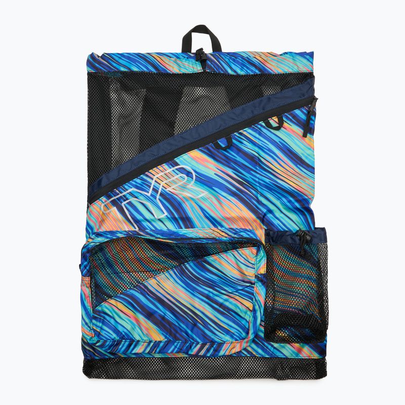 Worek pływacki TYR Elite Team Mesh 40 l teal/orange
