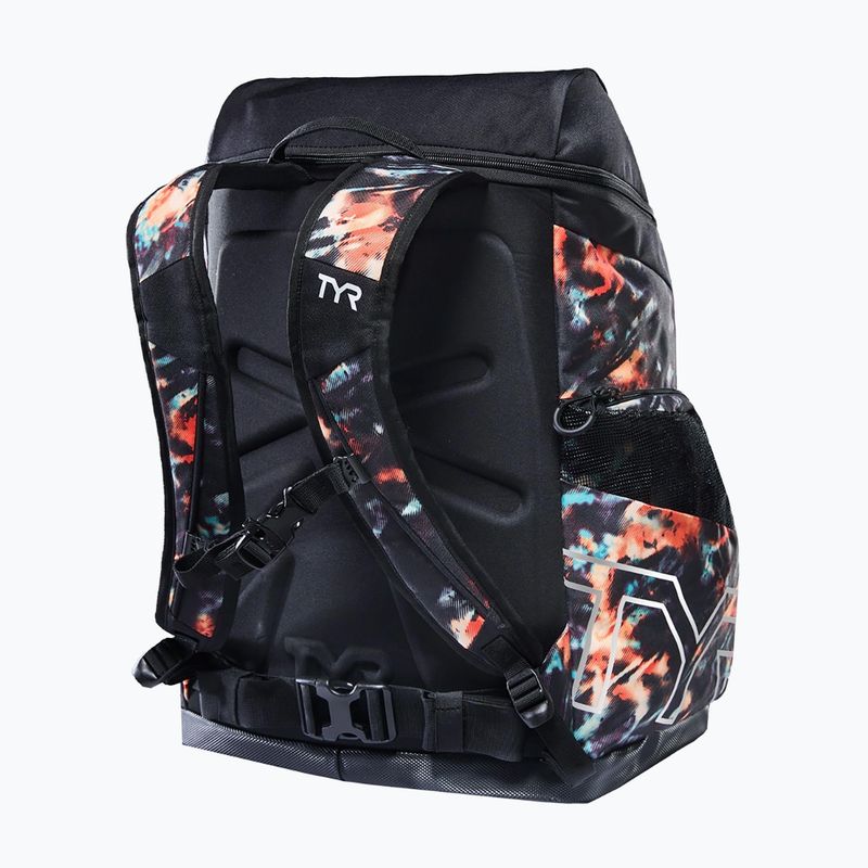 Plecak pływacki Tyr Alliance Validus Printed 45 l orange/aqua/black 2