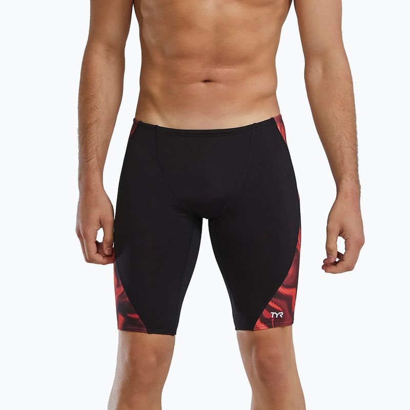 Jammery pływackie męskie TYR Durafast Elite Waveform Blade Splice red
