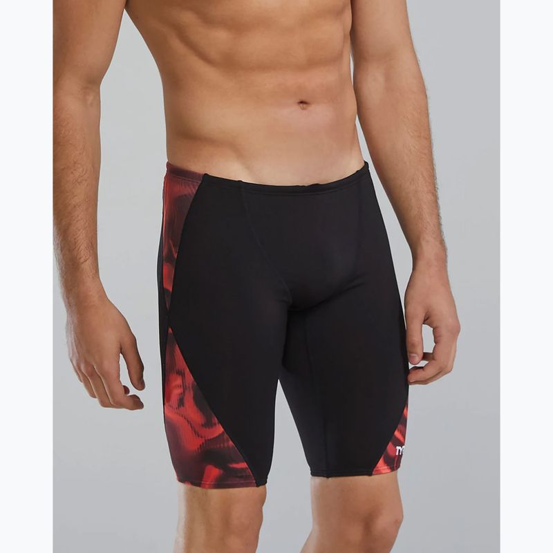 Jammery pływackie męskie TYR Durafast Elite Waveform Blade Splice red 3