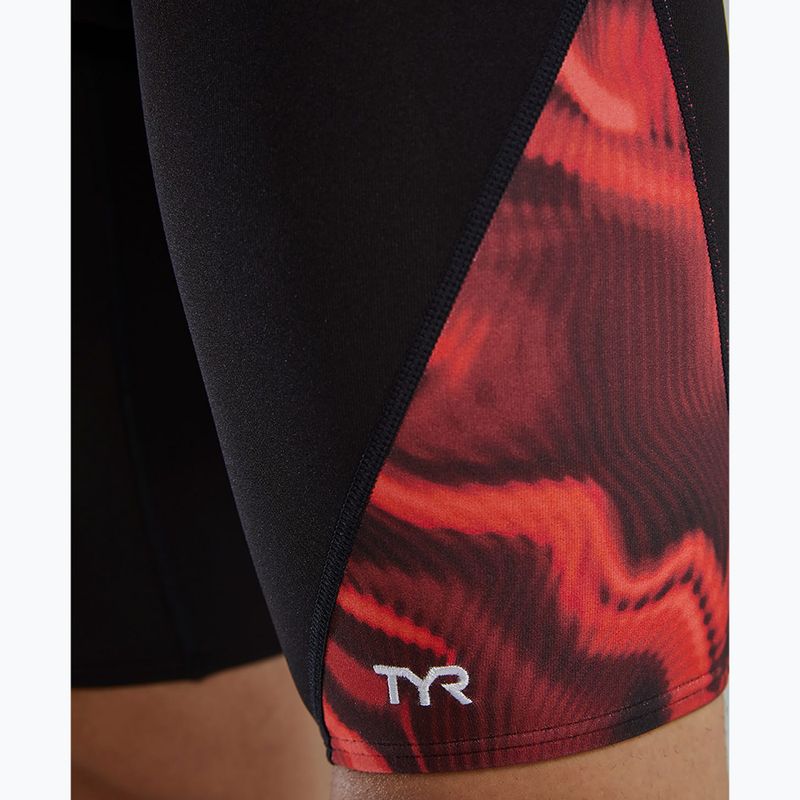 Jammery pływackie męskie TYR Durafast Elite Waveform Blade Splice red 8