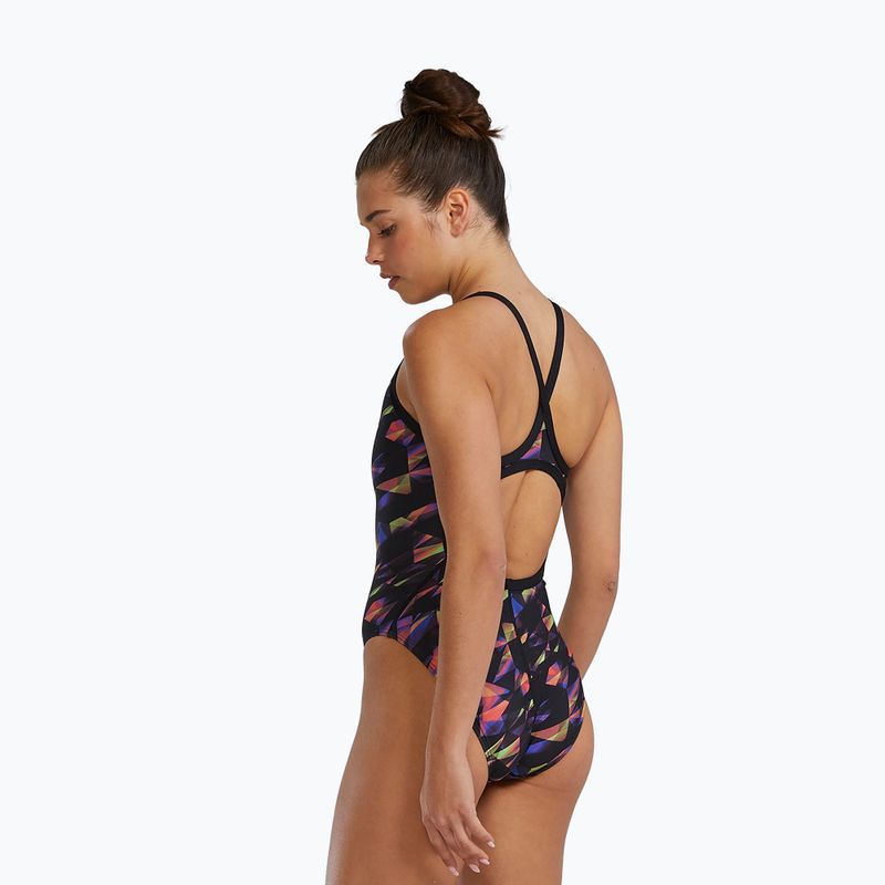 Strój pływacki jednoczęściowy damski Tyr Durafast Elite Triadic Diamondfit multicolor 4