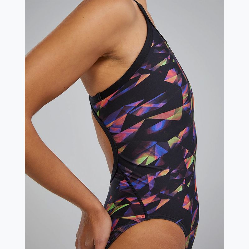 Strój pływacki jednoczęściowy damski Tyr Durafast Elite Triadic Diamondfit multicolor 7