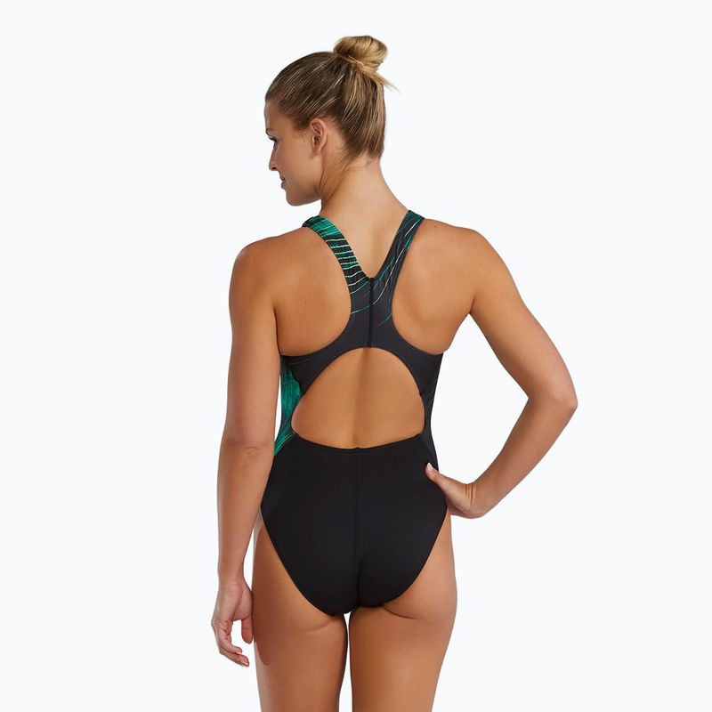 Strój pływacki jednoczęściowy damski Tyr Durafast Elite Cycloid Maxfit green 2