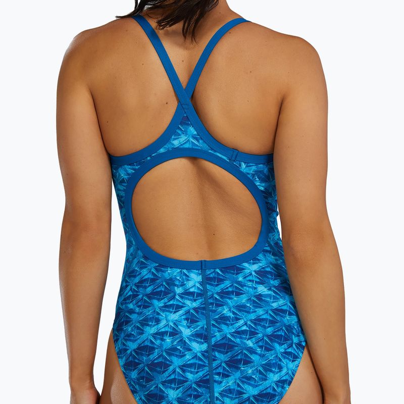Strój pływacki jednoczęściowy damski Tyr Durafast Elite Oceanid Diamondfit light blue/aqua 6