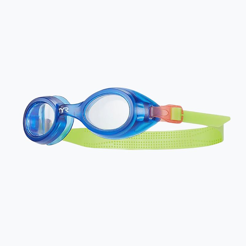 Okulary do pływania dziecięce TYR Aqua Blaze royal/lime 5