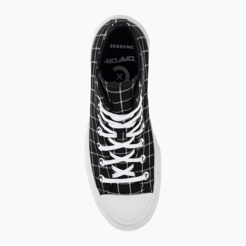 Trampki damskie Converse Chuck Taylor All Star Lift Double Stack Hi black/white 5