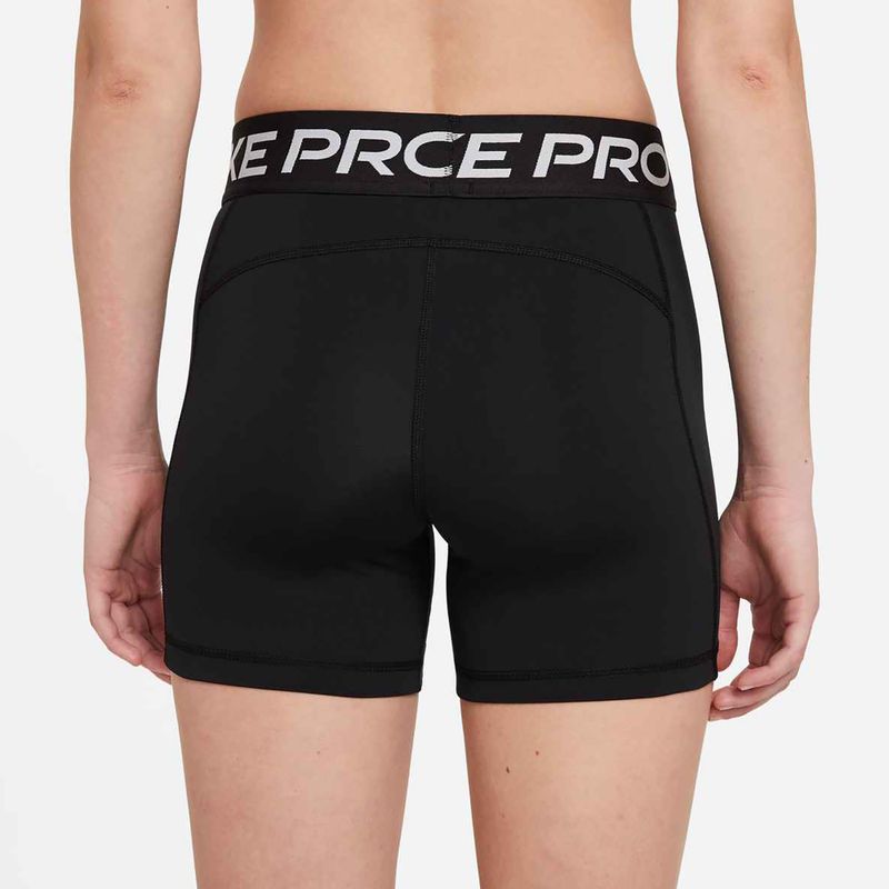 Spodenki treningowe damskie Nike Pro 365 5" black/white 4