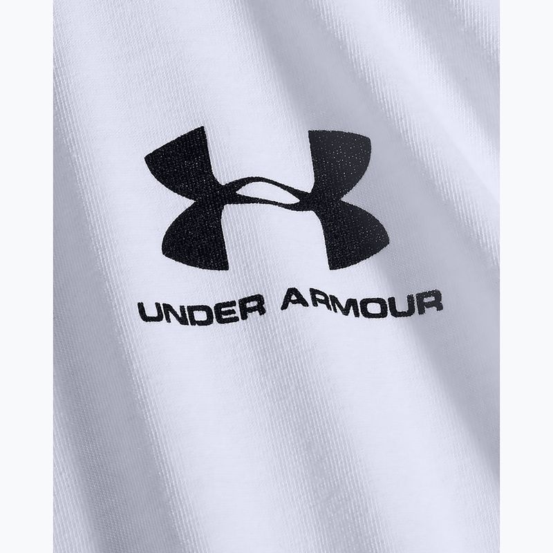 Longsleeve męski  Under Armour Sportstyle Left Chest white/black 6
