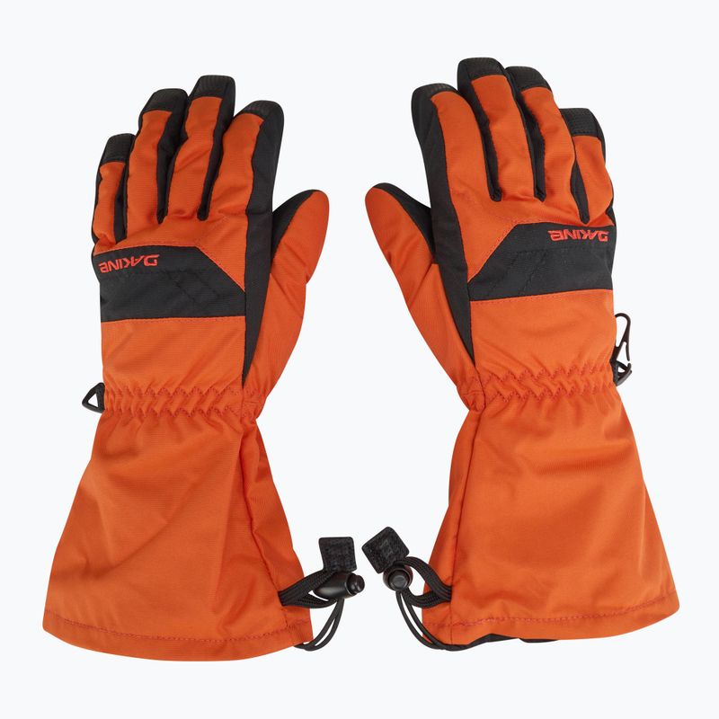 Rękawice snowboardowe dziecięce Dakine Yukon pureed pumpkin 4