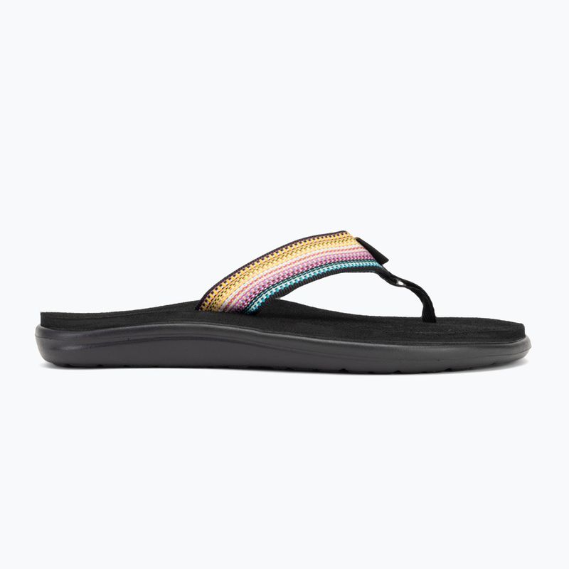 Japonki damskie Teva Voya Flip antiguous black multi 2