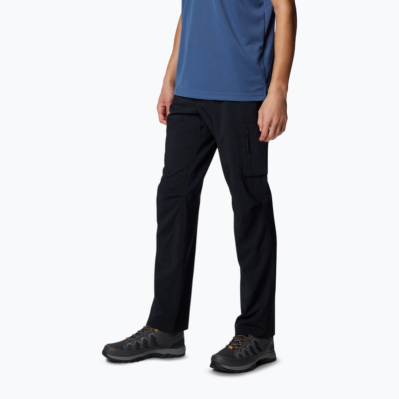 Spodnie trekkingowe męskie Columbia Silver Ridge Utility black 3