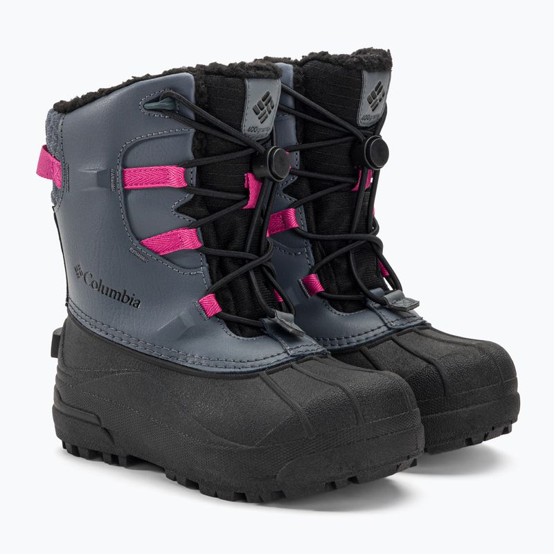 Śniegowce dziecięce Columbia Bugaboot Celsius Children graphite/wild fuchsia 4