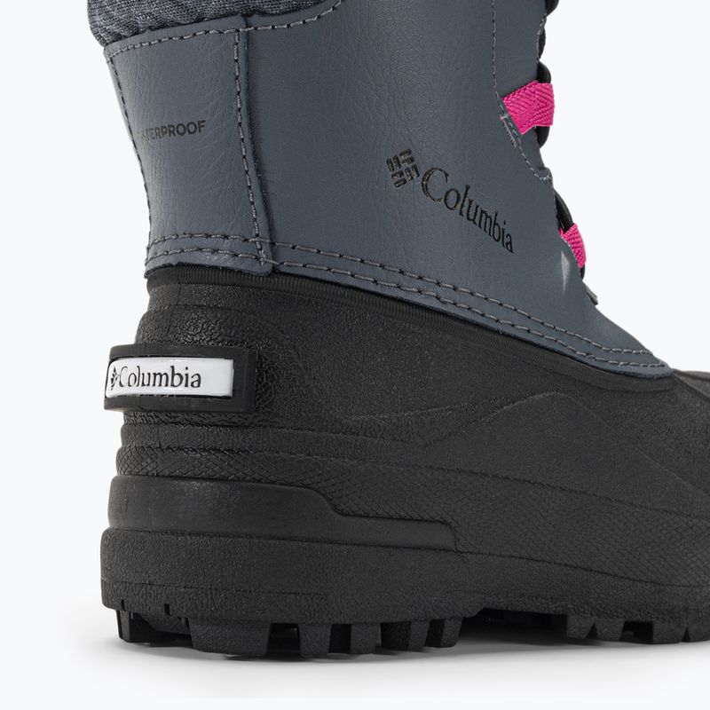 Śniegowce dziecięce Columbia Bugaboot Celsius Children graphite/wild fuchsia 9