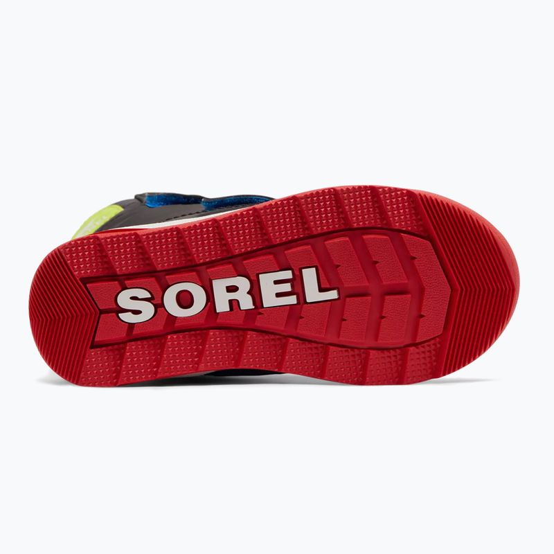 Śniegowce juniorskie Sorel Whitney II Strap Wp jet/poppy red 12