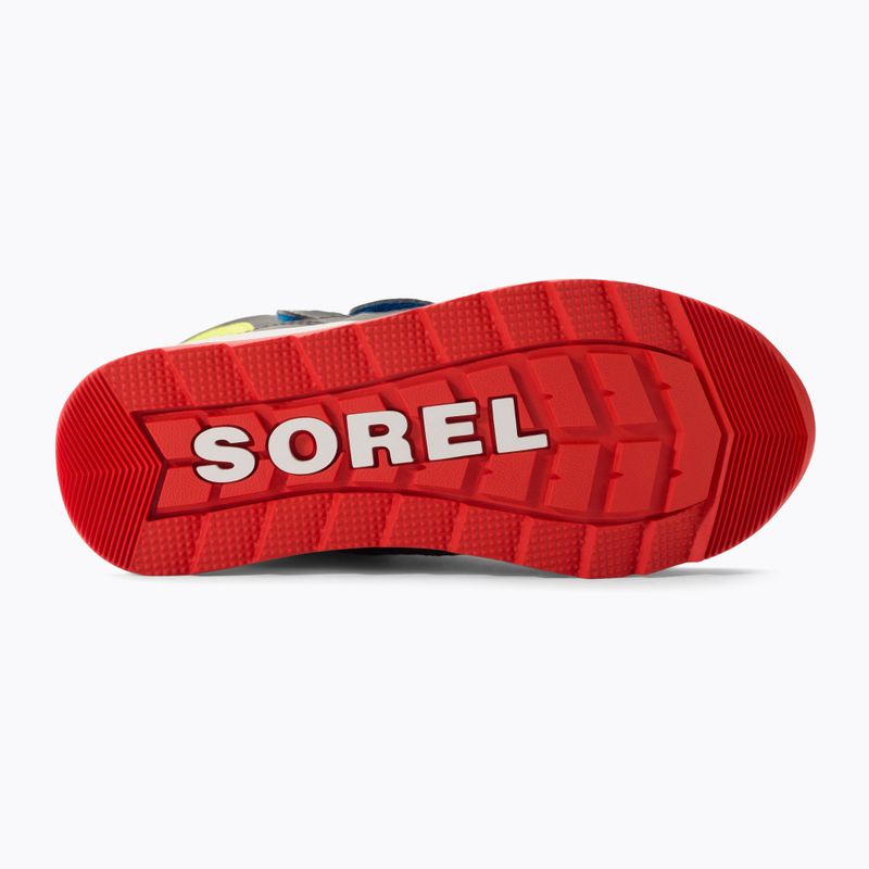 Śniegowce juniorskie Sorel Whitney II Strap Wp jet/poppy red 5
