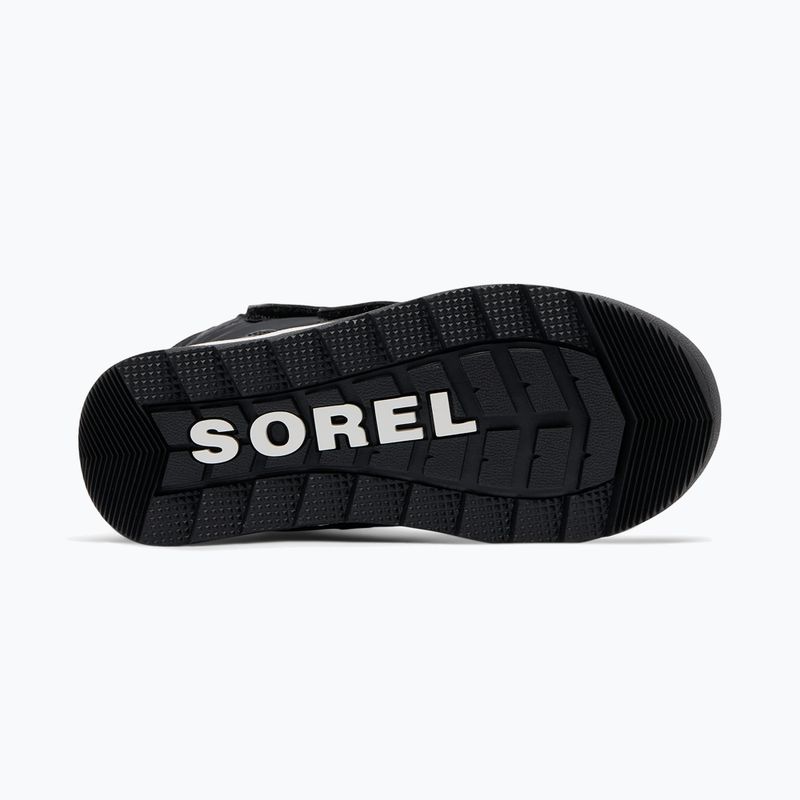 Śniegowce juniorskie Sorel Whitney II Strap black/sea salt 12
