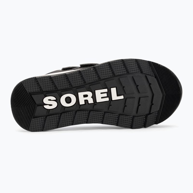 Śniegowce juniorskie Sorel Whitney II Strap black/sea salt 5